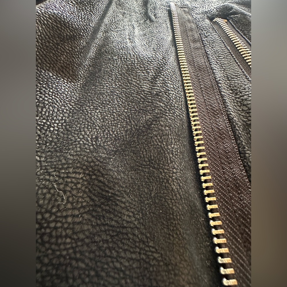 Fate Black Vest with Silver Zippers - size L - Picture 7 of 9